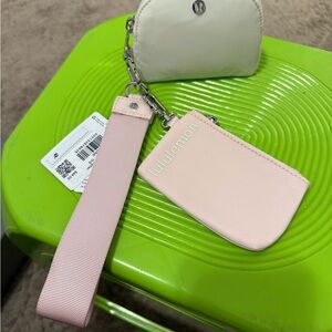 lululemon athletica Pink and White Accessory Set